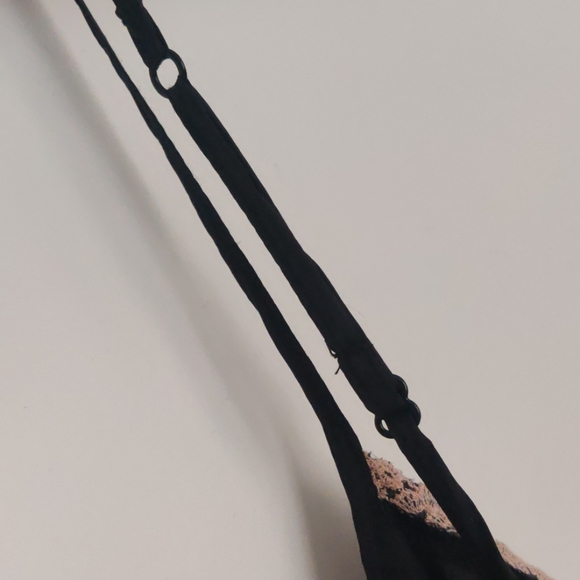 100% silk embroidery camisole black - Picture 6 of 7